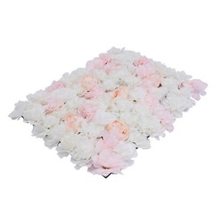 20Pcs Artificial Silk Flower Hydrangea Wall Panel Banquet Wedding Party Decor US
