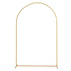 Metal Arch Backdrop Stand Gold Arch Wedding Arch Stand Set of 3 for Party Decor