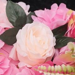 12Pcs Pink Wall Backdrop Panels For Wedding Decor 60x40cm Flower Wall Panels
