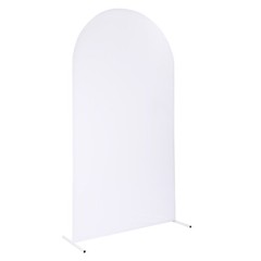 White Wedding Arch Backdrop Stand 1.2 × 0.5 × 2.2 m Balloon Frame Kit