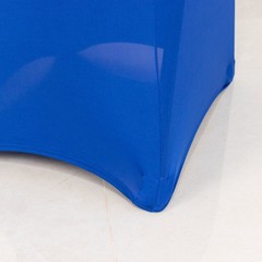 ROYAL BLUE PREMIUM Spandex CHAIR COVERS Wedding Party Reception Decorations SALE