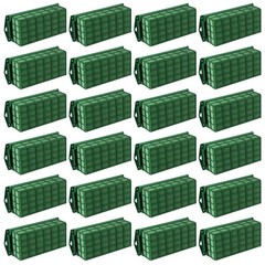 24 Packs Floral Foam Cage Rectangle Flower Cage Holders with Floral Foam Flow…
