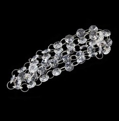 330FT Octagonal 14mm Bead Acrylic Garland DIY Curtain Chains Home Wedding Decor