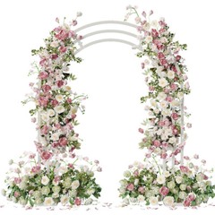 Heavy Duty Arch Backdrop Stand Garden Metal Arbor Frame For Wedding Party Stage