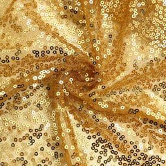 7.5 ft GOLD Metallic Sequin Round Backdrop STAND COVER Party Events Decorations