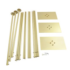Professional Wedding Backdrop Stand Pipe Kit 10’x 20′ Heavy Duty Background Pipe