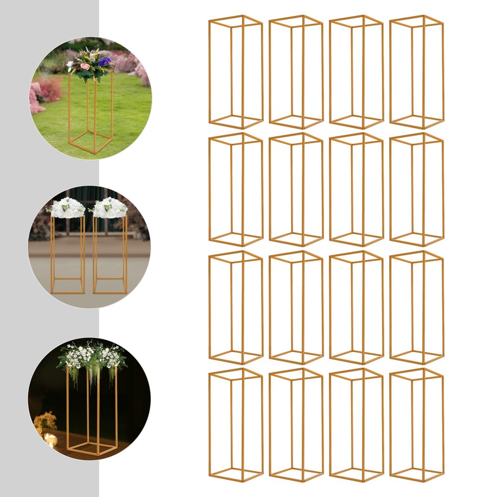 Metal Wedding Flower Stand, Wedding Flower Stand, Gold Flower Stand