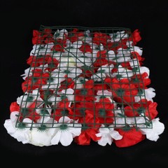 12PCS Silk Flower Wall Panels for Wedding and Event Decoration