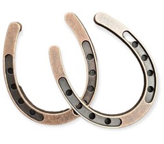 HORSESHOES SET OF 2- Western wedding party favor, Cowboy Wedding Decor, Crafts,