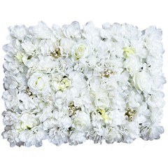12* Artificial Flower Wall Panel Wedding Backdrop Event Party Flower Wall Panel