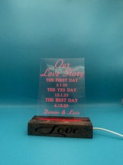 wedding Custom Made Led sign custom