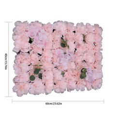 6 Pack 24″x16″ Panel 3D Hydrangea Flower Photo Wall Decoration for Wedding Home