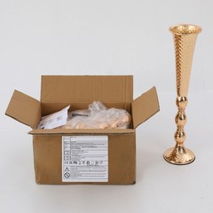 10* Countertop Flower Stand Gold Iron Wedding Flower Vases Table Decoration