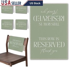 Reserved Seating Cloth Weddings Memorials Family Events Easy Care Flannelette US