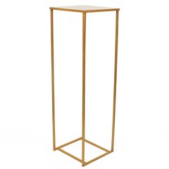 Gold Wedding Flower Stand Plating Floral Decor Vase Floor Column Stand Sets of 3