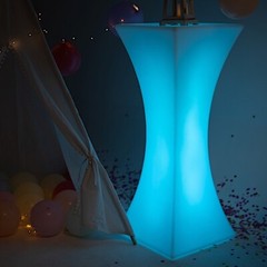 18×43 Assorted Cordless Light Up COCKTAIL TABLE LED Furniture Party Events Home