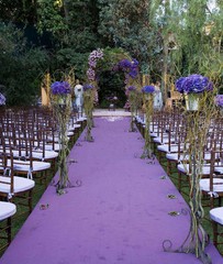 Satin Aisle Runner 50 ft Long 60″ wide 100% Seamless Fabric Made in USA Wedding