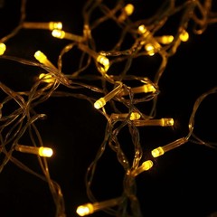 10 ft x 20 ft WARM WHITE LED Curtain String LIGHTS Party Events Home Decorations