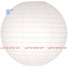 10pc White 8″ Paper Chinese Lantern Lamp Shade Wedding Party Decoration Supplies