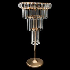 Gold Flower Stand, Wedding Flower Stand, 4 Tier Floor Standing, Countertop Mount