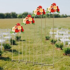 5 PCS Floral Stands, 125/125/155/185/205cm Plants Stands, Wedding Flower Stands