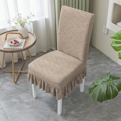 Chair Cover Dining Room Elastic Thick Seat Cover Slipcover Home Decor 1/4/6Pcs