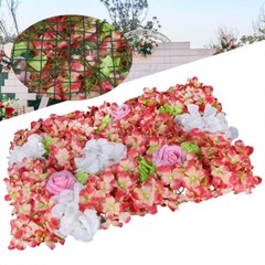 Rose &Hydrangea Flower Wall Panel For Filming Wedding Party Backdrop Flower Wall