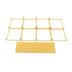 4 PCs Gold Wedding Flower Stand Simple Structure Wedding Flower Stand For Home
