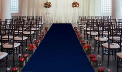50 ft Satin Aisle Runner 60″ wide 100% Seamless Fabric Wedding 20 Colors