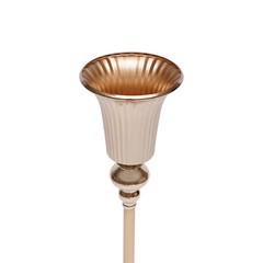 10Pcs Vintage Metal Trumpet Vases for Wedding Centerpieces & Floral Decor
