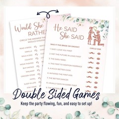PRESTIGE Bridal 10.2 inches x 8.1 x 0.5 inches, 50 Set + Mimosa Bar