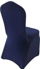20 Navy Blue FOLDING Stretch SPANDEX CHAIR COVERS Event Reception Decorations