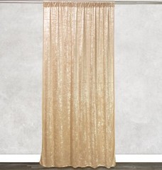 YCC Linens – Velvet Drape with 4 Inch Pocket (1 Panel)