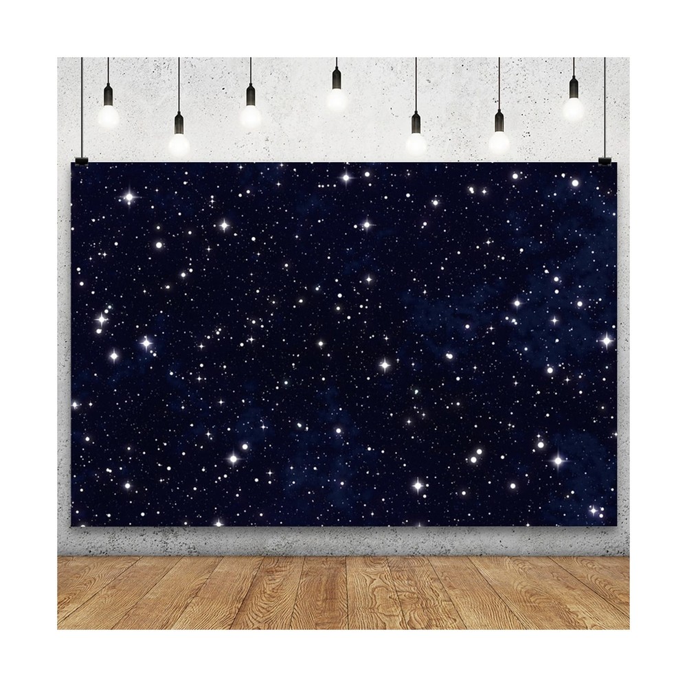 YongFoto Night Sky Stars Backdrop 20x10ft Universe Space Starry Galaxy Stars …