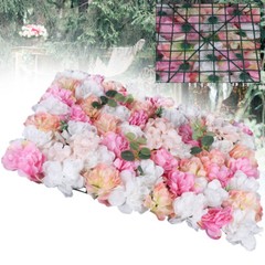 12*Artificial Flower Wall Panels Flower Panels for Venue Backdrop Wall Decor