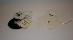 Bride & Groom Wine Champagne Bottle Tux Cover & Coaster Set Wedding Reception