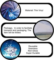 Luxurious 10x7ft Wedding Backdrop with Diamond Gems – No Glitter, Just Glam