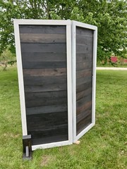 New Rustic Farmhouse Wood 3 Panel Backdrop Decor Display Wall- Weddings, Events