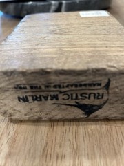 RUSTIC MARLIN RECLAIMED WOOD Block Set Of 3 Mr. & Mrs. Wedding Shower Decor