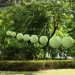 8 pcs Assorted 6 in 8 in 10 in 14 in Large Hanging Paper Lanterns Party Wedding