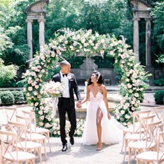 Huge Round Wedding Arch Frame Super Sturdy Circle Festival Background Arch Stand