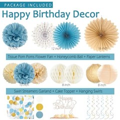 Dusty Blue Beige Champagne Women Birthday Dusty Blue Beige-champagne