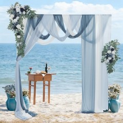 5-Piece Decorative Artificial Flowers Artificial Floral Wedding Arch Flower Kit