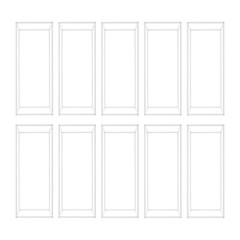 Rectangular Flower Display Stand Metal Flower Stand Wedding Flower Stand