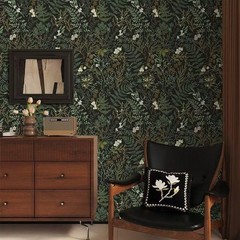 Dark Green Fern Botanical Shelf Liner Contact Paper Self Adhesive Vinyl Decor…