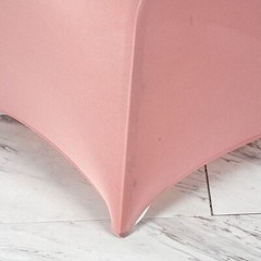 10 Dusty Rose Spandex Fitted Banquet Chair Covers Wedding Reception Decorations