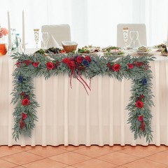 Wedding Garland Artificial Eucalyptus 9ft Floral Swag for Table Arch