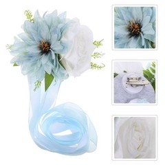 Artificial Flower Bouquet Chair Back Decoration Simulation Flowers