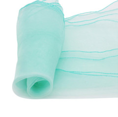 blue organza chair sashes chair ties bows chair ribbon wedding birthday decor