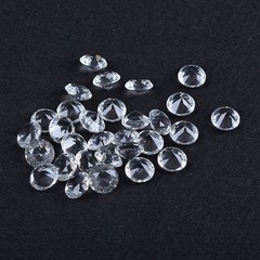 50pcs 18mm Clear Crystal Diamond Confetti Ornament Wedding Venue Decorations DIY